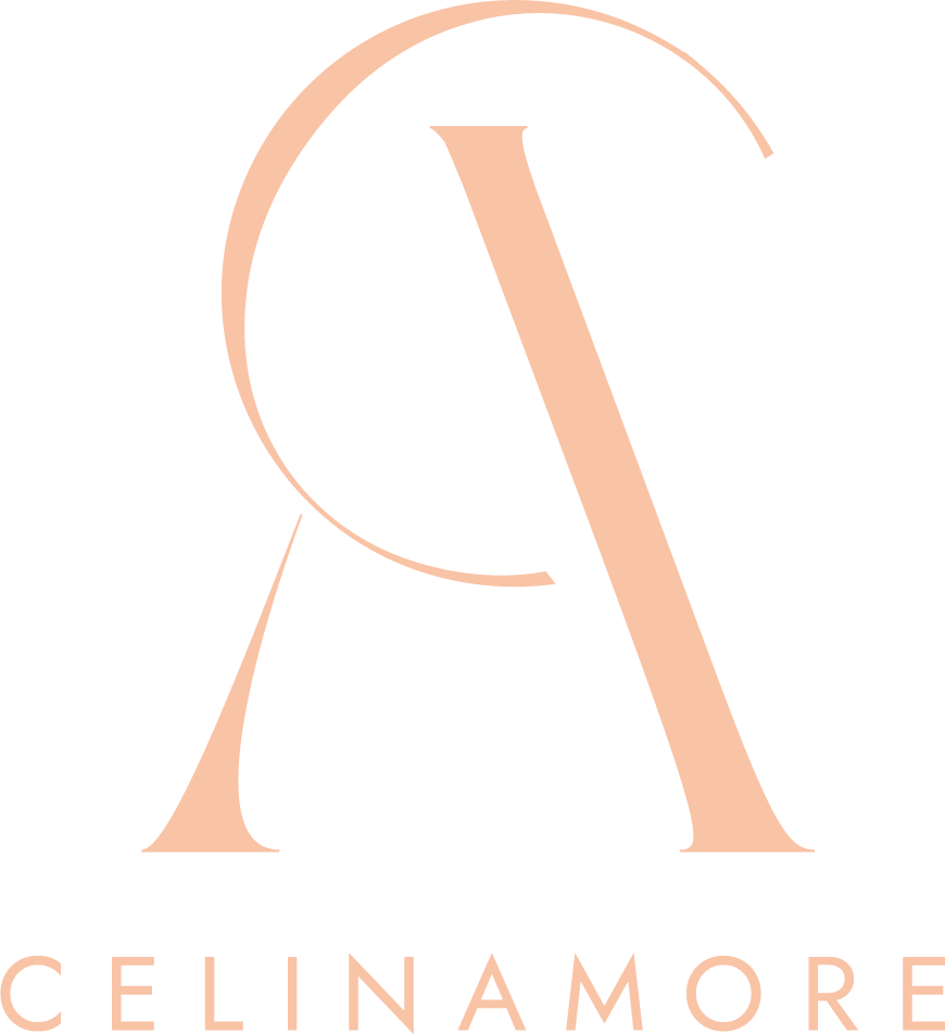 celinamore logo peach celinamore logo peach